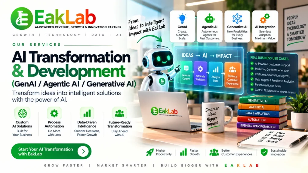 AI Transformation & Development EakLab Services