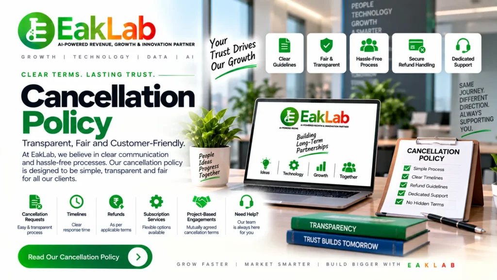 Cancellation Policy EakLab