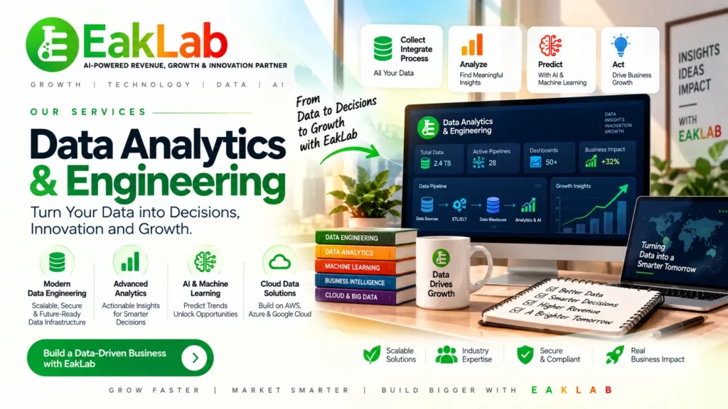EakLab Data Analytics & Engineering Services Data Analytics & Engineering EakLab Services