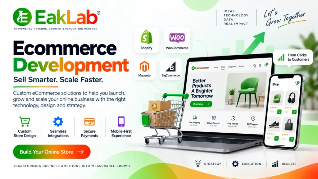 Ecommerce Development EakLab Services
