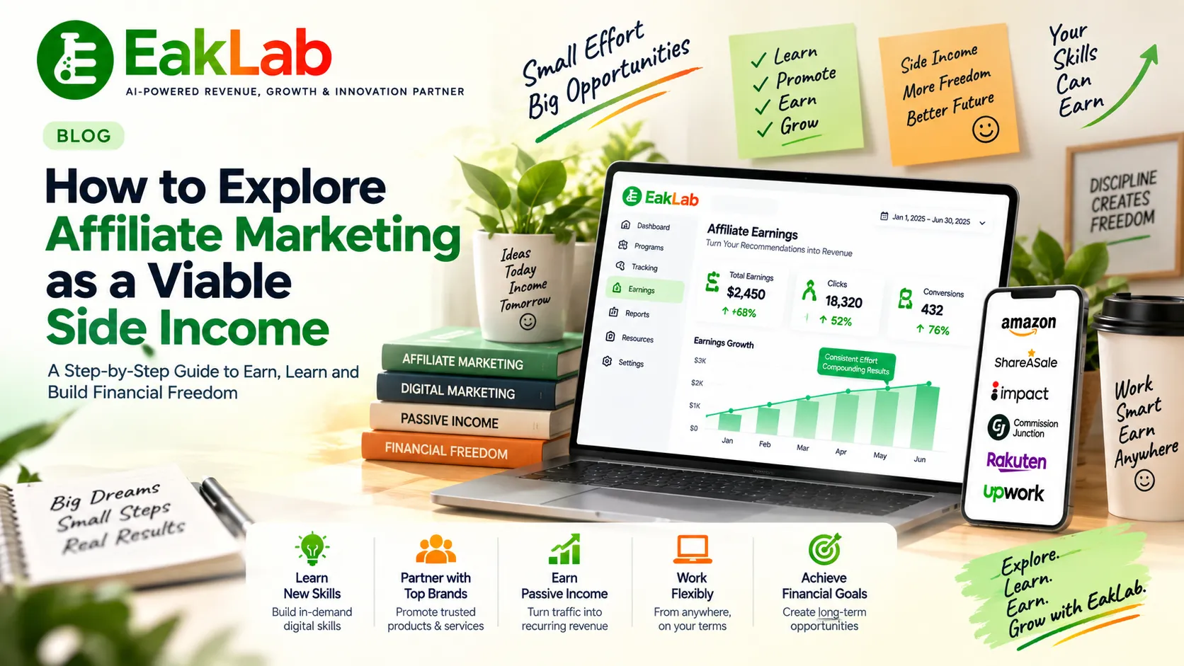 How to Explore Affiliate Marketing as a Viable Side Income