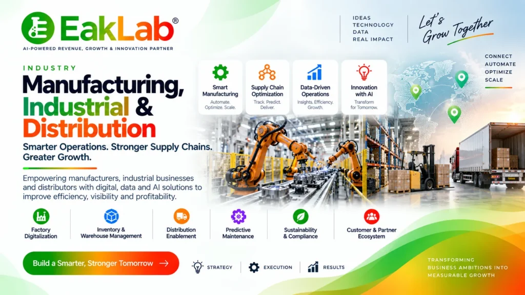 EakLab Manufacturing & Industrial & Distribution Industry Manufacturing & Industrial & Distribution EakLab Industry