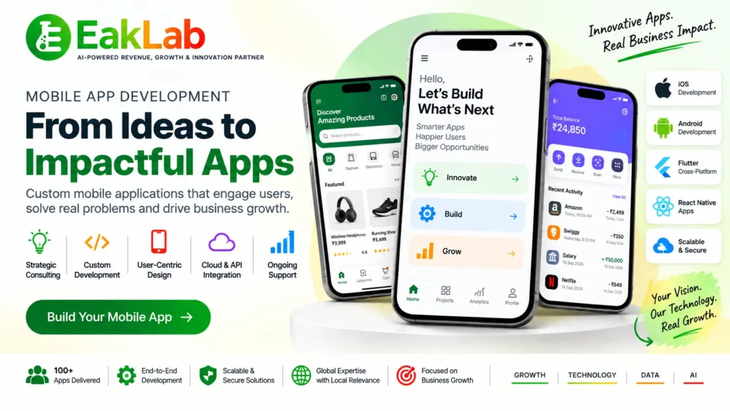 Mobile App Development EakLab Services
