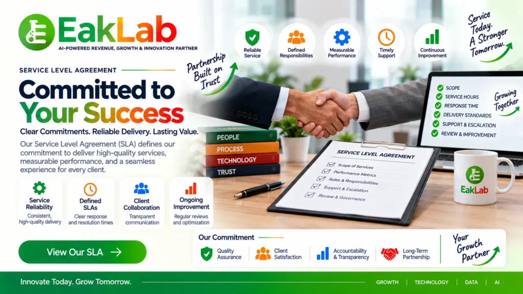 Service Level Agreement EakLab