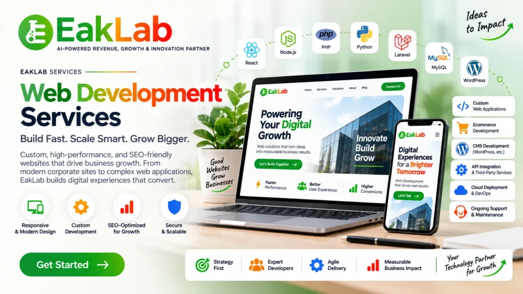 Web Development EakLab Services