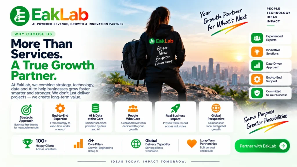 Why Choose Us EakLab